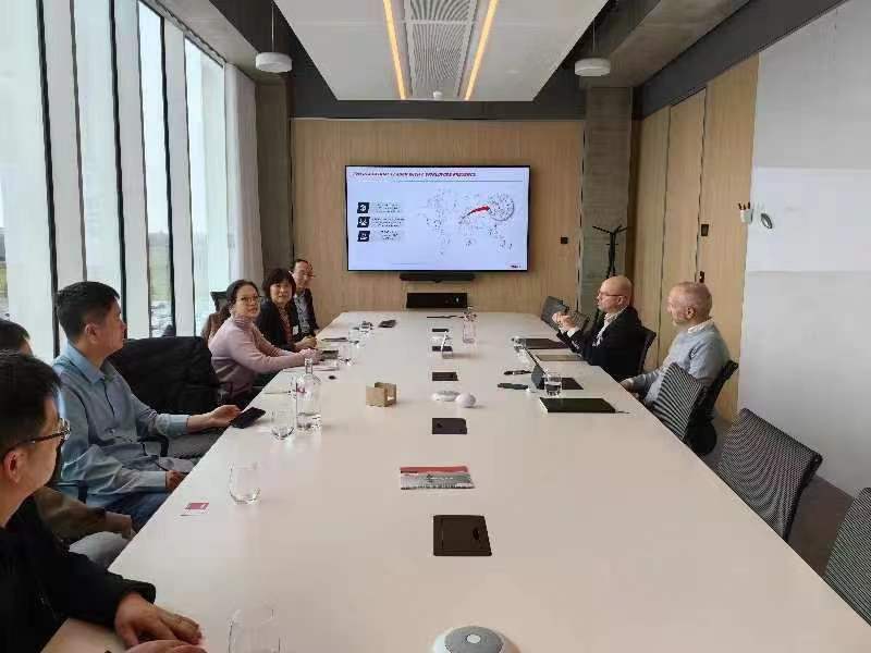 中国工程机械工业协会工业车辆分会张洁秘书长一行赴德观展 LogiMAT 2024，，，，，，，并到访 7790必发集团官网 集团旅行交流